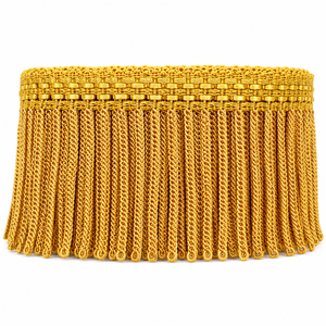 Frange en fil métallique doré sur mesure en gros pour la décoration de vêtements, uniformes, costumes et accessoires de mode - Product Image 3