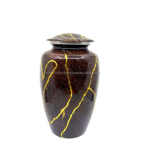 Venta al por mayor de urnas de cremación de metal de aluminio para cenizas humanas y adultas o urnas de cremación de recuerdo para cenizas masculinas y femeninas adultas - Product Image 6