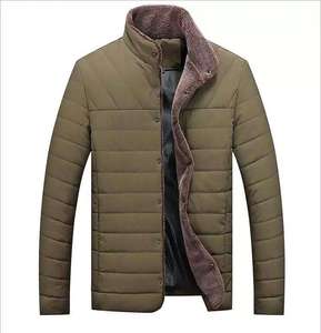OEM Custom Men's Fleece Winter Puffer Jacket | Warm Padded Thermal <b>Bubble</b> <b>Coat</b>, Wholesale Bulk Fashion Outerwear Factory - Product Image 1