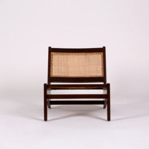 Sillón reclinable de mimbre y madera para el hogar con cojín suave, silla de mimbre tejida a mano, hecha en Indonesia - Product Image 3