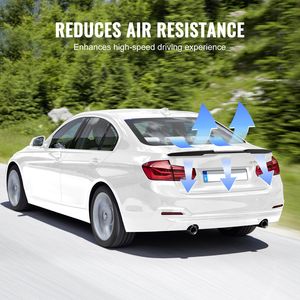 GT Wing 48.4นิ้วสปอยเลอร์รถยนต์, สปอยเลอร์หลังรถแข่ง F30 2012-2018 BMW - Product Image 5