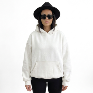 Wholesale Heavyweight 100% Cotton Fleece Pullover Trendy Back Print Unisex Streetwear Tops American Style Custom Hoodies Vendor - Product Image 3