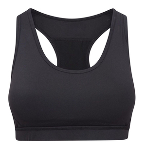 Top Selling Women's Seamless High Support Sports <b>Bra</b> with Front Logo Adjustable <b>Straps</b> Breathable Fabric for Yoga-New Arrival - Product Image 1