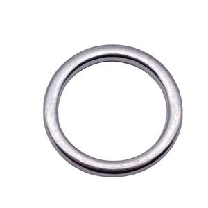 Conector de Anillo Circular Cerrado Liso de 19x19x2.4mm, Aleación de Zinc Plateado Antiguo para Macramé y <span class=keywords><strong>Atrapasueños</strong></span> - Product Image 4