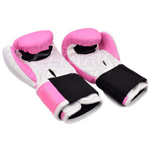 Personalized Customized Leather Boxing Gloves High Quality Adjustable Wrist <b>Strap</b> New Fashion Low Price for Online Sale - Product Image 4