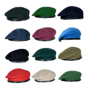 Wholesale 100% Cotton Formal Daily Beret Hat-Velour Fabric Aluminum Eyelets Custom Colors & Unisex Design All Seasons - Product Image 2