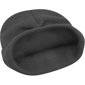 Gorro de punto personalizado estilo streetwear de EE. UU., negro y rojo, para invierno, de alta calidad, con logo, elegante, unisex. - Product Image 4