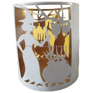 เชิงเทียนแบบไดคัทเคลือบสีฝุ่น ใช้ในบ้าน ร้านอาหาร โรงแรม งานแต่งงาน งานเลี้ยง งานวันเกิด โอกาสต่างๆ ขายดีที่สุด - Product Image 5