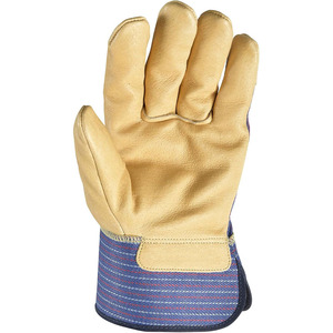 Guantes de Seguridad de Cuero de Alta Calidad AL-IMRAN INDUSTRIES, Logotipo Personalizado OEM, Anti-Corte, Uso Industrial y de Construcción, Venta al Por Mayor - Product Image 3