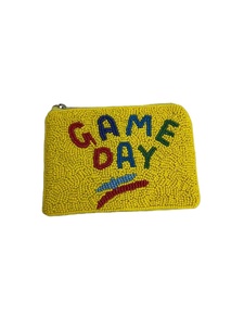 Mini bolso con cremallera circular con cuentas y diseño de flores bordadas elegantes únicas con trabajo hecho a mano elegante y hermoso aspecto elegante de la India - Product Image 4