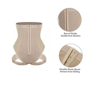 Life Hips Slim Waist Shaping Bodysuit Women Medium Control Postpartum Shapewear Tummy Control Breathable Anti-Bacterial - Product Image 3