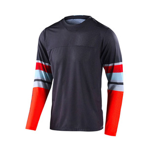 ชุดอุปกรณ์มอเตอร์ครอสแบบ OEM สีดำสไตล์เรโทร เสื้อเจอร์ซีย์และกางเกงขายส่ง ชุดแข่งออฟโรด - Product Image 5