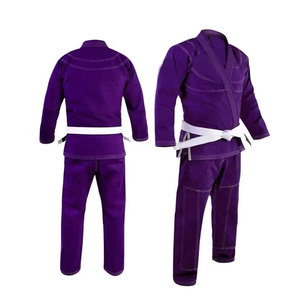 Kimono BJJ uni à prix abordable, uniforme d'entraînement, service OEM, vêtements d'arts martiaux 100% coton respirant, lavé, durable, 380g - Product Image 1