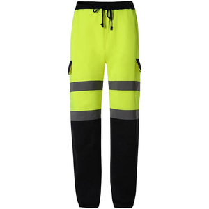 Fashion Clothing Hi Vis Visibility Over Trousers Reflective Safety <b>Work</b> Quality Wear <b>Waterproof</b> Pant Running Wear Men Pant - Product Image 2