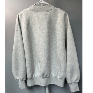 Women Loose Fit <b>Mock</b> <b>Neck</b> Sweatshirt Long Sleeve <b>Top</b> - Product Image 2