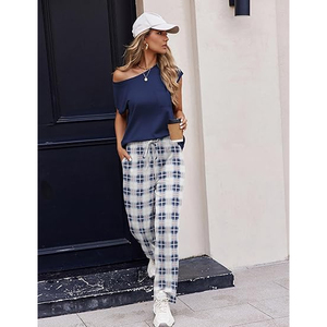 <b>Women</b> Airport Style Lounge <b>Set</b> Loose Fit T Shirt Drawstring Pants Casual Matching Outfit - Product Image 3