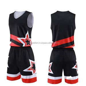 Uniforme de Baloncesto de Verano Ligero de Alta Calidad para Hombre, Tela Transpirable y Duradera, Sin Mangas, Talla Grande, Diseño Personalizado Impreso - Product Image 5