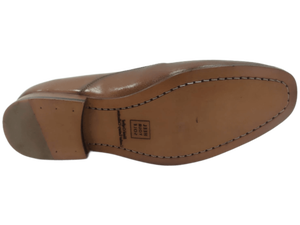 Mocasines de Cuero Genuino para Hombre con Hebilla Decorativa, Punta Puntiaguda, Color Sólido, Transpirables, para Todas las Temporadas, Zapatos Casuales - Product Image 5