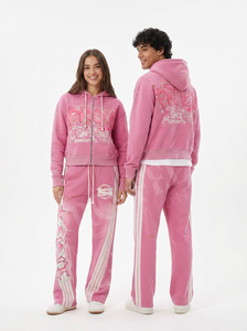 Conjunto de Sudadera con Capucha y Pantalones Deportivos con Logotipo Bordado Personalizado, 100% Algodón, Cómodo y Clásico - Product Image 2