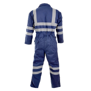Combinaison de travail haute visibilité respirante, personnalisable avec logo, résistante, conforme aux normes ANSI Classe 2 et EN ISO 20471 Classe 3, réfléchissante - Product Image 2