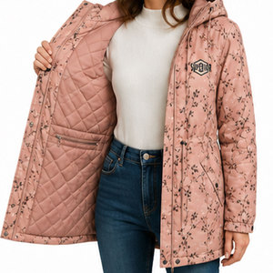 Manteau parka d'aventure pour femmes avec tissu imperméable et construction respirante pour les températures froides - Product Image 6