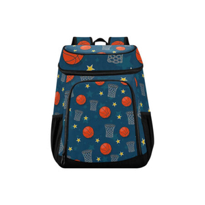 Sac de transport professionnel pour ballon de basket avec fermetures éclair robustes et compartiments spacieux, sac à dos d'entraînement imperméable pour le basketball - Product Image 3