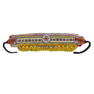 Vintage Belt Belly Dance Bead Afghani Traditional Waist Belt Kuchi Tribal BB036A <b>Old</b> Banjara Real Vintage Handmade Beaded Belts - Product Image 1