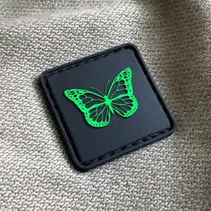 Parches de Goma PVC 3D Personalizados con Logotipo, Parches de Goma Suave con Diseño de Animales en Relieve para Ropa, Bolsos y Gorras, Fabricante OEM ODM - Product Image 3