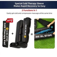 Masseur pour les pieds et les jambes à 6 chambres, 5200 mAh, pompe à air sans fil, récupération, taille réglable, AS ALL STAR CE