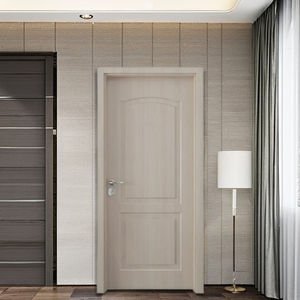 Puerta de MDF de diseño moderno de alta calidad con superficie terminada para hoteles/apartamentos OEM/ODM Nueva puerta de madera del fabricante de Vietnam - Product Image 6