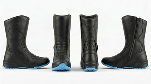 Botas de Motociclismo Personalizadas, Impermeables, Antideslizantes, Material Personalizado, Transpirables, para Carreras y Turismo, Venta al por Mayor, OEM, ODM - Product Image 5