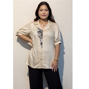 เสื้อเชิ้ตผู้หญิง EURELLA รุ่น White Giza Cotton พรีเมียม สวยหรู ซื้อโดยตรงจากซัพพลายเออร์ - Product Image 1