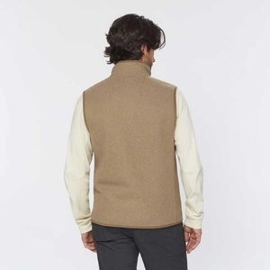 Gilet en toile polaire pour homme, personnalisé selon votre propre design, col montant, léger, veste d'hiver professionnelle, imperméable à l'avant - Product Image 4