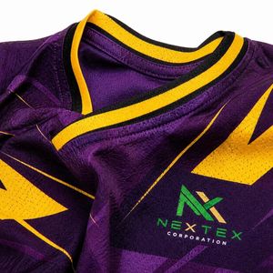 Ensemble d'uniformes de basketball personnalisés pour hommes, motif éclat de soleil, maillot et short en mesh par sublimation, tenue de sport d'équipe, équipement de match, vente OEM - Product Image 4