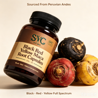 Capsules d'énergie naturelle OEM SYC Brand Maca Root Panax Ginseng pour la santé masculine, formule 10-en-1, 60 capsules