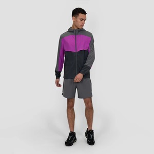 Veste de randonnée coupe-vent chaude et imperméable avec logo personnalisé, coupe-vent décontracté pour le sport, doublure en mesh, veste d'hiver légère pour hommes - Product Image 2