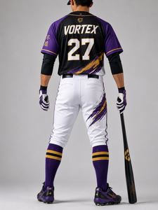 Men’s Baseball Uniform Set Custom Athletic Jersey and Pants - Product Image 6