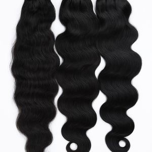 Meilleures ventes : Lot de 3 mèches de cheveux humains vierges, texture naturelle, double épaisseur, ultra-lisses - Product Image 6