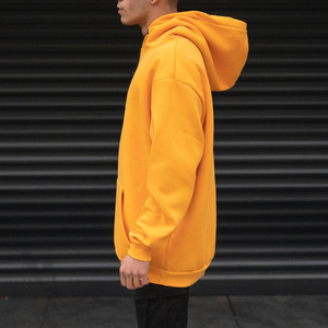 Sudadera con Capucha Blanca Kangaroo Nueva Talla Grande Oversize 100% Algodón para Hombre Servicio OEM Tejido Transpirable Ecológico - Product Image 4
