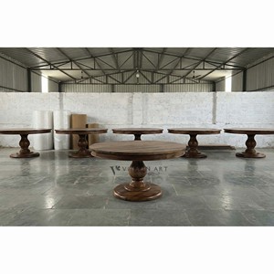 Mesa de Centro Moderna con Tapa de Madera Ecológica y Patas de Madera Maciza, Elegante Mesa de Centro para Muebles de Sala de Estar - Product Image 3