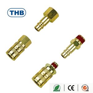 THB High Pressure American Type Air <b>Universal</b> <b>Plug</b> Male NPT Thread International type 3/8" body - Product Image 3