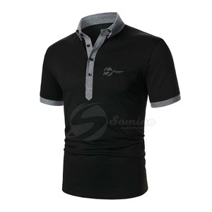 เสื้อโปโลผู้ชายใส่สบาย แห้งเร็ว ระบายอากาศได้ดี ผลิตจากผ้าฝ้าย 100% ราคาถูก - Product Image 2