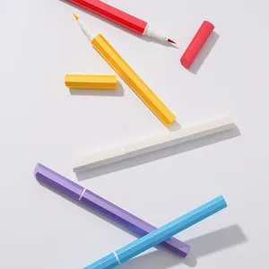 Lápis de olho para personalização, caneta líquida colorida de secagem rápida à prova d'água