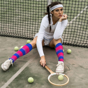 Wholesale Men's And Women's Breathable Fashion <b>Socks</b> Multicolor <b>Moistures</b> Wicking High Stretch Casual Cotton Daily Sports <b>Socks</b> - Product Image 5