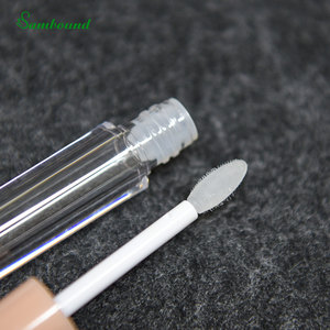 Custom 2ml <b>PET</b> Eco-Friendly Lip Gloss Empty Tube Small-Capacity Liquid Contour Bottle Screen Printing Soft <b>Brush</b> Head Wholesale - Product Image 2