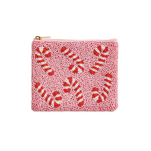 Porte-monnaie de luxe perlé fait main, pochette de rangement tendance pour pièces de monnaie, espèces et accessoires à prix abordable - Product Image 4