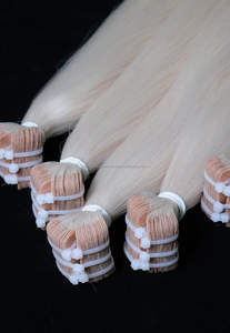 Extensions de cheveux naturels vierges Remy vietnamiens de luxe 2026, couleur blond naturel, à bandes adhésives - Product Image 3