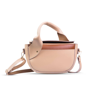 Bolso Bandolera de Cuero Genuino Personalizable de Gran Capacidad para Mujer, Color Beige, con Asa Trenzada Resistente para Uso Diario, Nuevo - Product Image 4