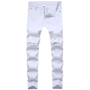 Pantalones Vaqueros de Mezclilla para Hombre, Diseño Moderno, Calidad Premium, 100% Algodón, Transpirables, Ligeros, Corte Recto, Estilo Casual Urbano, Precio Económico 2025 - Product Image 5