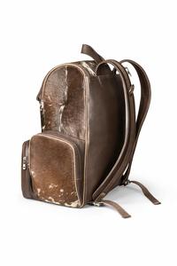 Mochila de Cuero con Pelo de Vaca Auténtico, Estilo Western, Hecha a Medida, Precio LHBP-0268 - Product Image 4